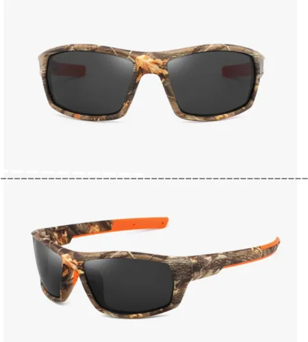 Miniatura 2 de Gafas de sol deportivas para ciclismo, conducción, pesca, béisbol, correr, para hombres y mujeres, lentes UV400 Camuflaje polarizado