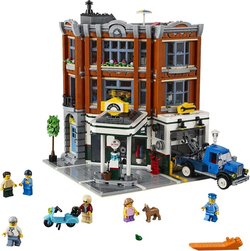Miniatura 2 de LEGO Creator Expert Corner Garage 10264 Kit de construcción, (2569 piezas)