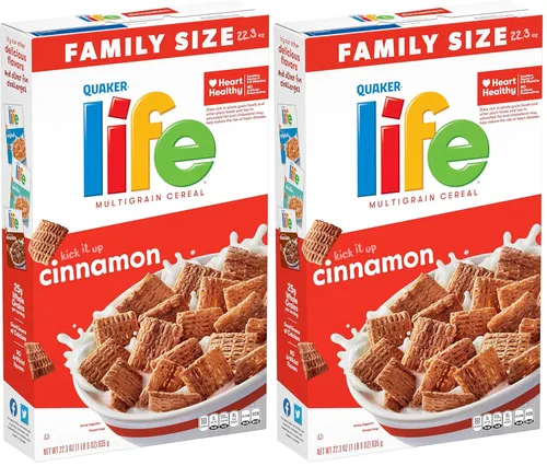 Miniatura 8 de Life Cereal, canela, caja de 22.3 onzas