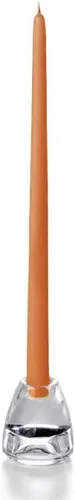 Miniatura 147 de yummi Velas cónicas color rosa claro de 12 pulgadas, 12 por paquete