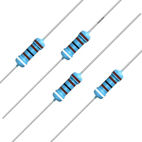 Miniatura 134 de California JOS 100 unidades de resistencia de 0.12 ohmios 1/4w (0.25 W) Resistencia fija de película metálica de tolerancia ±1%, más de 189 valores