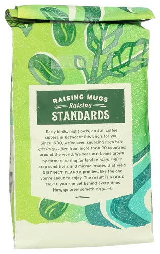Miniatura 3 de Whole Foods Market, Organic La Mesa - Café en grano entero, tostado medio ligero, cacao, almendras, caramelo y limón, 12 onzas