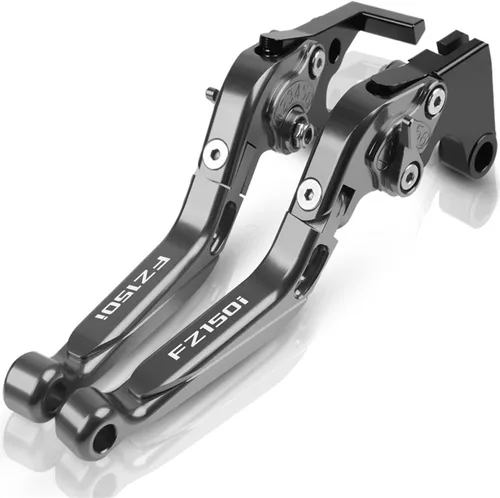 Miniatura 11 de Accesorios CNC para motocicleta, ajustable, plegable, extensible, con logotipo, palancas de embrague de freno para Yamaha FZ150I FZ 150I 2013-2018