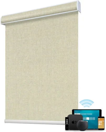 Miniatura 11 de SmartWings Persianas enrollables con cable duro PoE 100% opacas, muestra de tela