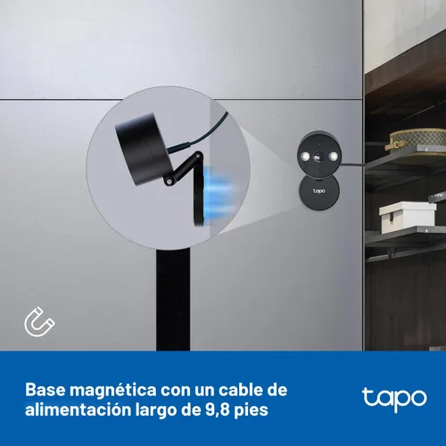 Miniatura 8 de Tapo by TP-Link - Cámara de seguridad 2K QHD para interior/exterior, visión nocturna a color, detección gratuita de personas/mascotas/vehículos