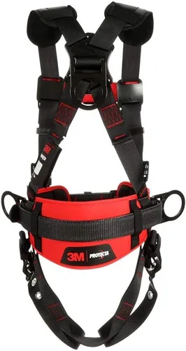 Miniatura 3 de 3M Protecta Construction Style - Arnés de posicionamiento 1161315, negro, pequeño, 1 Ea/estuche