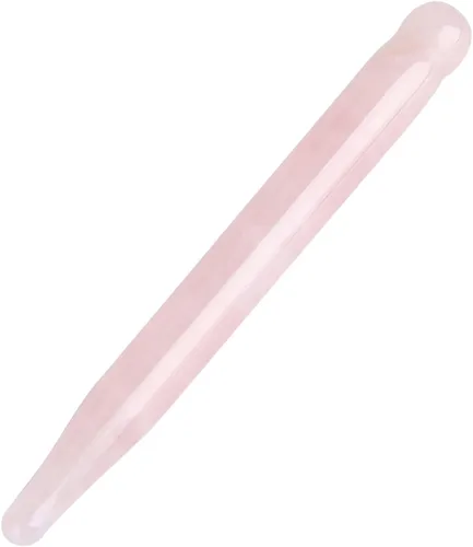 Miniatura 7 de ZJchao Varita de masaje con piedra de masaje, varita de cristal de jade Gua Sha, herramientas de masaje Guasha, herramienta de belleza
