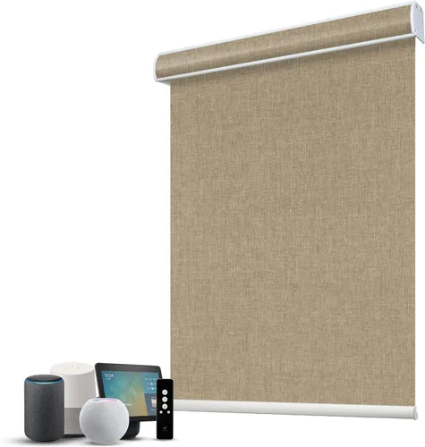 Miniatura 42 de SmartWings Persianas Motorizadas con Filtro de Luz, Compatible con Matter Thread Homekit Z-Wave Alexa Google, Persianas con 70% de Opacidad Safari