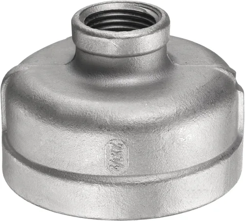 Miniatura 14 de HARFINGTON Acoplamiento Reductor 1-1/2" x 1" NPT Roscado Hembra 304 Acero Inoxidable Reductor Cónico Conexión de Tubería Fundida Adoptado para Tubo