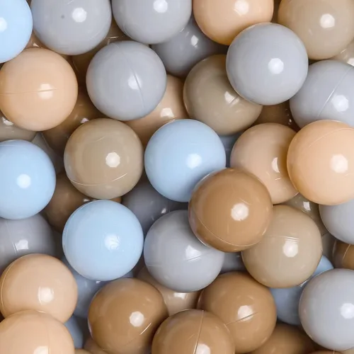 Miniatura 13 de GOGOSO Pelotas para Piscinas de Pelotas para Niños Pequeños Paquete de 50 100 200 Pelotas de Plástico con Forma sin Ftalatos sin BPA No Tóxicas
