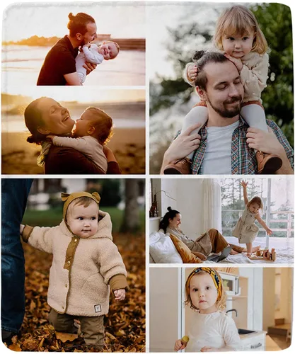 Miniatura 14 de Manta personalizada con imagen, mantas personalizadas con fotos, regalos personalizables para parejas, cumpleaños, aniversario de boda, 1 foto, 50 x