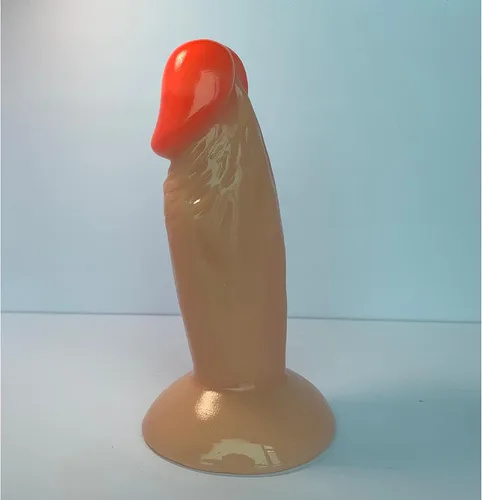 Miniatura 6 de Consolador pequeño de 3.94 pulgadas, pequeño enchufe anal, entrenamiento anal, mini consolador realista para principiantes, juguetes sexuales anales