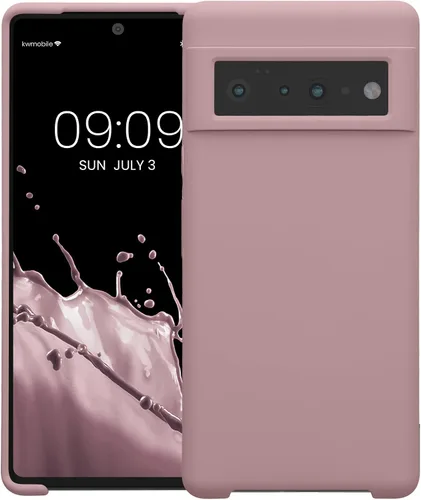 Miniatura 99 de kwmobile Funda Compatible con Google Pixel 6 Pro - Funda de teléfono de silicona TPU con acabado suave - Azul Arrecife