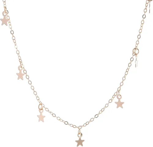 Gargantilla de estrella Color dorado Color plateado Regalo de moda caliente Diseño único Colgante de fiesta de galaxia 2 colores Joyas