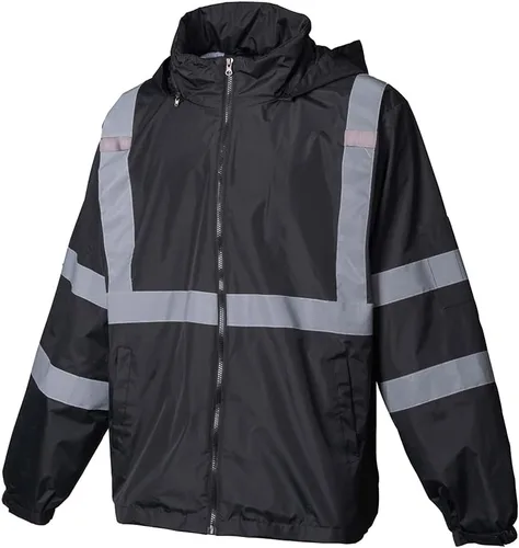 Miniatura 5 de Chaqueta reflectante de seguridad de alta visibilidad para hombres Hi Vis chaquetas de construcción