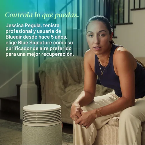 Miniatura 6 de BLUEAIR Blue Signature SP3i - Purificador de aire para habitaciones medianas de hasta 498 pies cuadrados, filtración HEPASilent, control inteligente