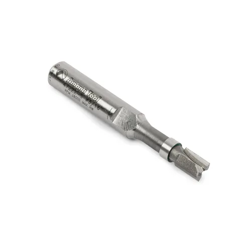 Miniatura 3 de Amana Tool 45460-3US Broca de enrutador con punta de carburo, plantilla de inmersión de recorte uniforme, ángulo de corte superior, 1/2 pulg.