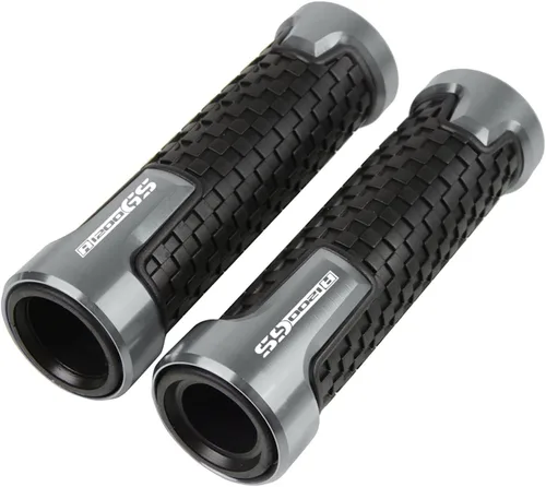 Miniatura 4 de Manillar de motocicleta de 7/8 pulgadas, 0.866 in, accesorios de motocicleta CNC, empuñaduras, mango para BMW R1200GS Adventure R1200 R 1200 GS Negro