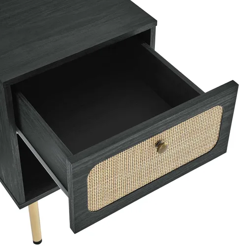 Miniatura 6 de Modway Chaucer - Mesita de noche, color negro