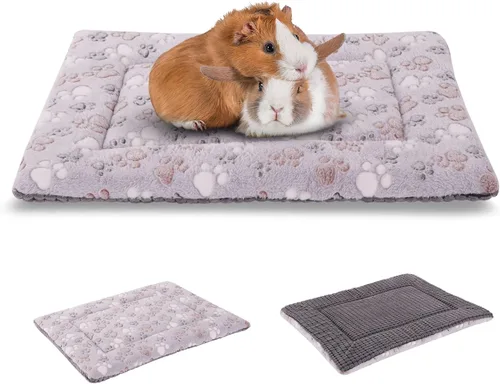Miniatura 39 de BVAGSS XH079 - Almohadilla reversible para jaula de perro, de espuma viscoelástica, suave, cálida, lavable a máquina, colchón para perreras