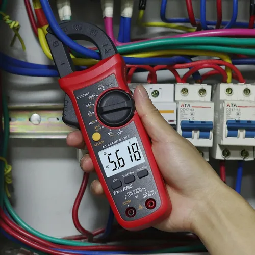 Miniatura 2 de UNI-T UT202A+Multímetro Digital Amperímetro Anti-Quemador Anti-Detección Incorrecta Abrazadera Medidor 600A AC Multifunción Electricista Medición