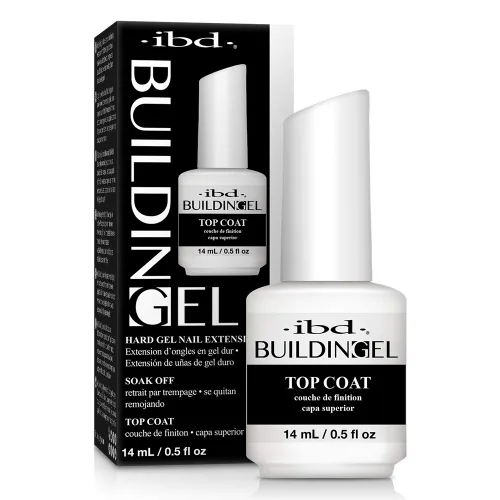 Miniatura 14 de IBD Gel de construcción, extensión de uñas de gel duro, apenas desnudo, remojo, fortalecedor de uñas, 0.5 onzas líquidas