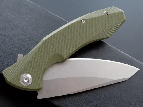 Miniatura 4 de Eafengrow Navajas de bolsillo D2 y mango G10, supervivencia al aire libre y cuchillo de transporte diario con clip (EF228-camuflaje)