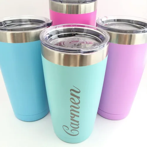 Miniatura 2 de The Personal Exchange Vaso aislado personalizado de 20 onzas, elige tu