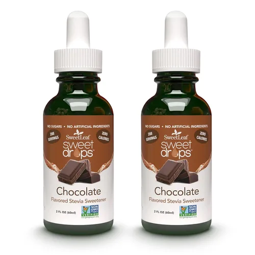 Miniatura 20 de SweetLeaf Sweet Drops - Edulcorante líquido de stevia saborizado, extracto de stevia orgánico, cero calorías, sin gluten, apto para keto, sin OGM