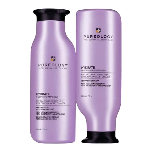 Pureology Kit de Champú y Acondicionador Hidratante - Para Cabello Seco, Medio a Grueso y Teñido, Suaviza y Hidrata Profunda, Sin Sulfatos