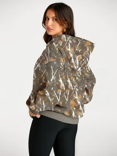 Miniatura 200 de Trendy Queen - Sudaderas extragrandes con capucha para mujer, suéteres de manga larga, sin botones, de vellón, de otoño, ropa de invierno