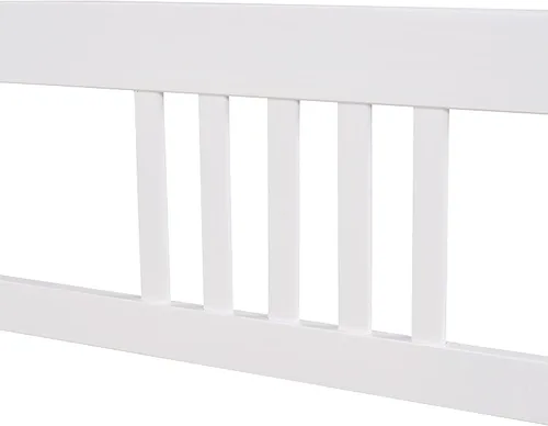 Miniatura 7 de Flieks Sofá cama de madera de tamaño individual, sofá cama multifuncional de madera maciza con soporte de 10 listones de madera (espresso)