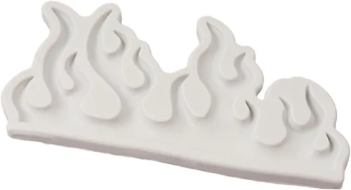 Miniatura 9 de Moldes de silicona para decoración de tartas de fuego, para decoración de tartas de azúcar, decoración de cupcakes, caramelo de chocolate, pasta