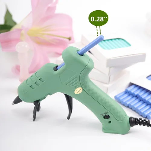 Miniatura 3 de 20 barras de sellado de cera para pistola de pegamento para invitaciones de boda, sellado de letras de sobre (20, azul bebé)