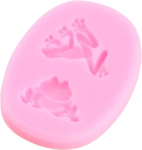 Miniatura 9 de Molde de silicona para fondant de rana para decoración de pasteles, decoración de cupcakes, caramelo y chocolate, polimero de arcilla y goma