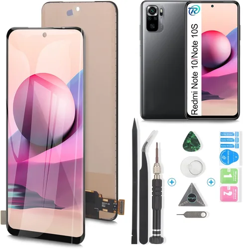 Pantalla LCD para Xiaomi Redmi Note 10/Redmi Note 10s Reemplazo de pantalla táctil digitalizador Asamblea para M2101K7AI M2101K7AG Reemplazo con kit