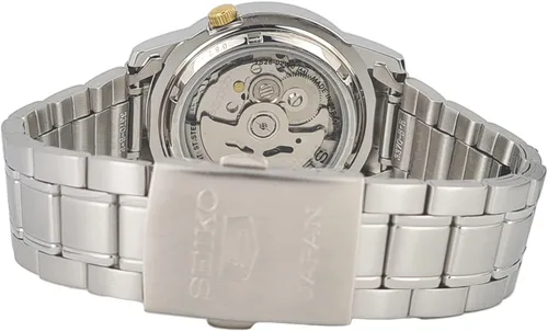 Miniatura 3 de Seiko serie 5 reloj automático de los hombres de esfera verde SNKK19J1