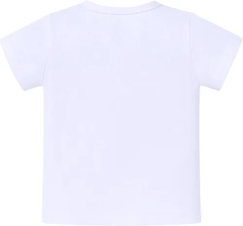 Miniatura 22 de ODASDO Conjunto de camiseta de manga corta para bebé, diseño de dinosaurio, 1º, 2º y 3º cumpleaños