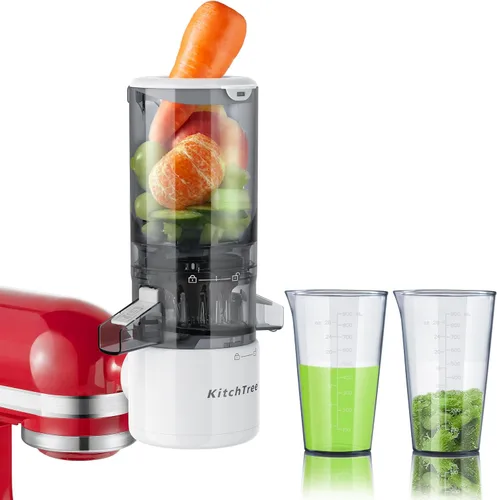 Miniatura 8 de KITCHTREE Accesorio para picadora de carne para batidoras de pie KitchenAid, incluye accesorio para molinillo de alimentos y accesorio de relleno