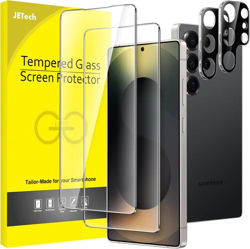 Miniatura 27 de JETech - Protector de pantalla para Samsung Galaxy S20 FE de 6.5 pulgadas con protector de lente de cámara, película de vidrio templado, compatible
