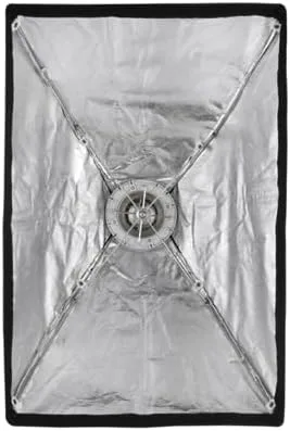 Miniatura 3 de Buff Caja de luz plegable rectangular de 24" x 36" con Speedring para Paul C. Buff Balcar Mount Flash Heads Caja de luz plegable de 23.6 x 35.4 in