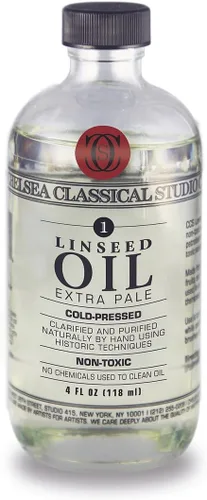 Miniatura 19 de Chelsea Classical Studio Barniz de retoque de lavanda, utilizado para la protección de obras de arte al óleo y transpirabilidad, botella de 2 onzas