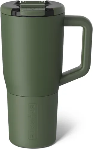 Miniatura 44 de BrüMate Müv – Taza de café térmica de 25 onzas, 100% a prueba de fugas, con asa y tapa, taza de café de acero inoxidable para viaje, taza de café