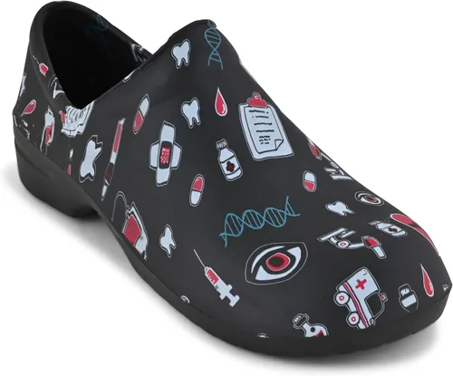 Miniatura 3 de Comfort Trends Zuecos para mujer, zapatos de enfermera, zuecos de jardín