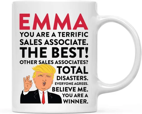 Miniatura 14 de Andaz Press Custom Trump Manual - Taza de café (11.0 fl oz), Actor, 1
