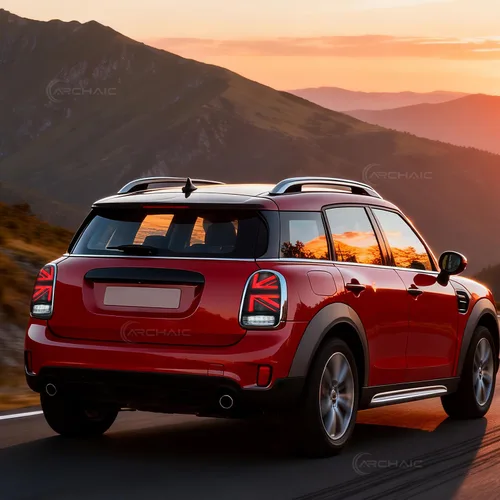 Miniatura 8 de Luces traseras compatibles con MINI Countryman Cooper/Coopers Hatchback F60 2017-2020, conjunto de luces traseras JCW Union Jack con señales de giro