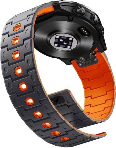 Miniatura 15 de Bandletic Magnético Compatible con Garmin Instinct 2 Correa de Reloj - Correa de Silicona de Ajuste Rápido de 22mm para Fenix 8 E 47mm/7 6 Pro/5