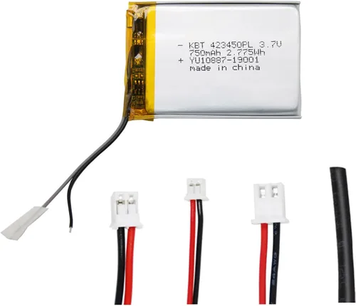 Miniatura 11 de KBT 3.7V 1500mAh Batería de Polímero de Litio: 883545 Baterías Lipo Recargables de Iones de Litio con Conector JST para Placa de Desarrollo Arduino