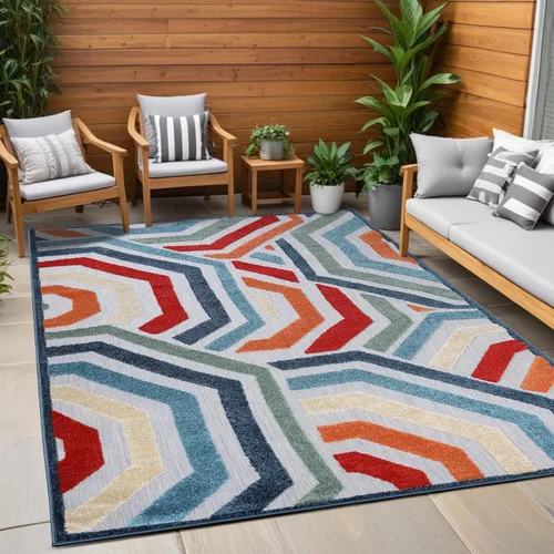 Miniatura 56 de SUPERIOR - Alfombra de interior y exterior, perfecta para patio, dormitorio, cocina, sala de estar, entrada, cuarto de juegos, guardería, cubierta