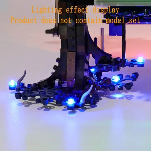 Miniatura 7 de GEAMENT Kit de luces de versión mejorada para Stranger Things The Upside Down - Compatible con el modelo de bloques de construcción Lego 75810